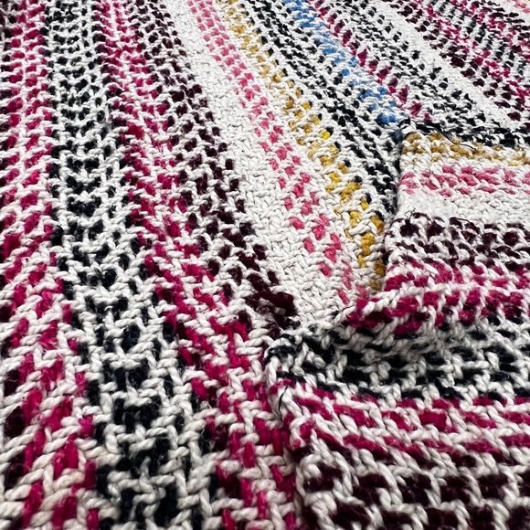 Baja Joe Colorful Hoodie boho Men’s Small Cotton Blend Trippy Hippy - Picture 3 of 9